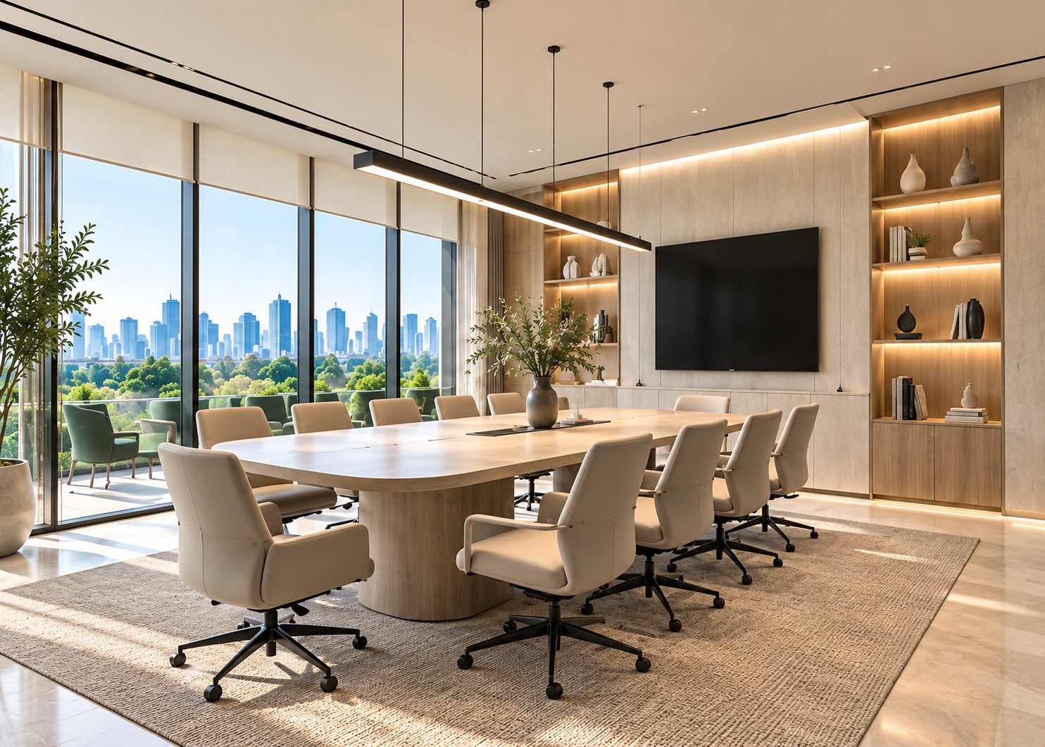 SOFT MINIMALISM OFFICE